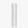 Stagelys 2Stk LED Hvid H.22cm