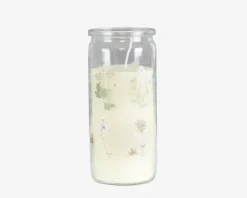 Stearinlys i glas