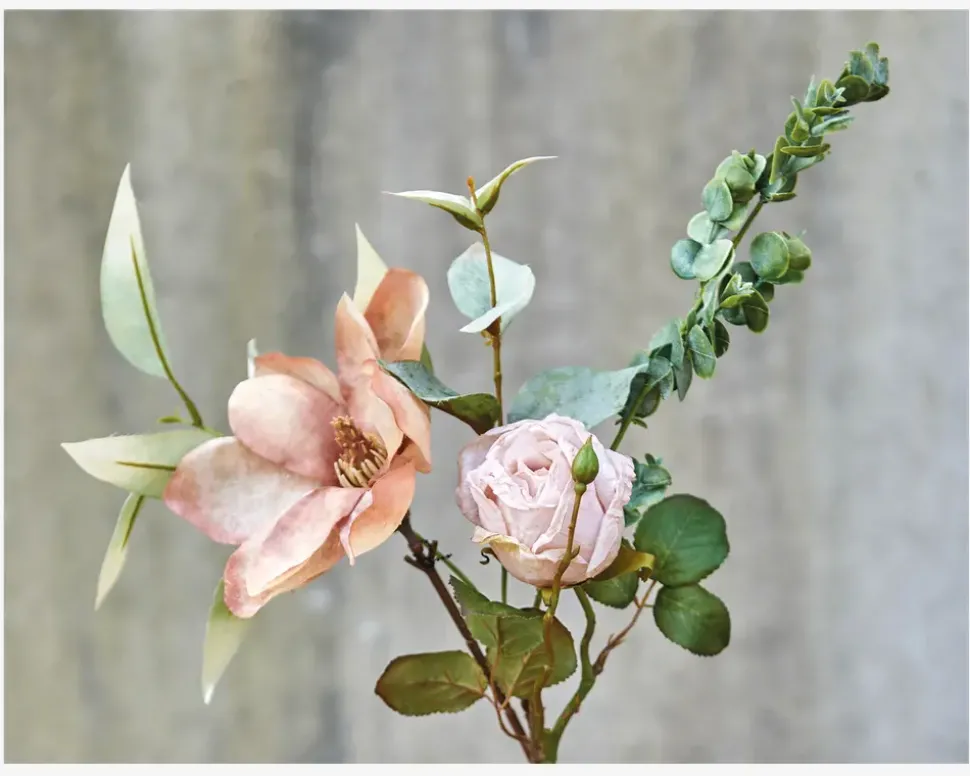 Stilk Magnolia Beige H.50 cm