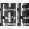 Tæppe Luna Black 160x230 cm