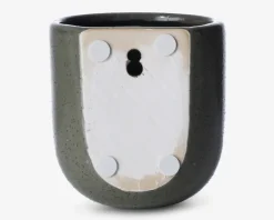 Urtepotteskjuler grøn til væggen 14x13 cm