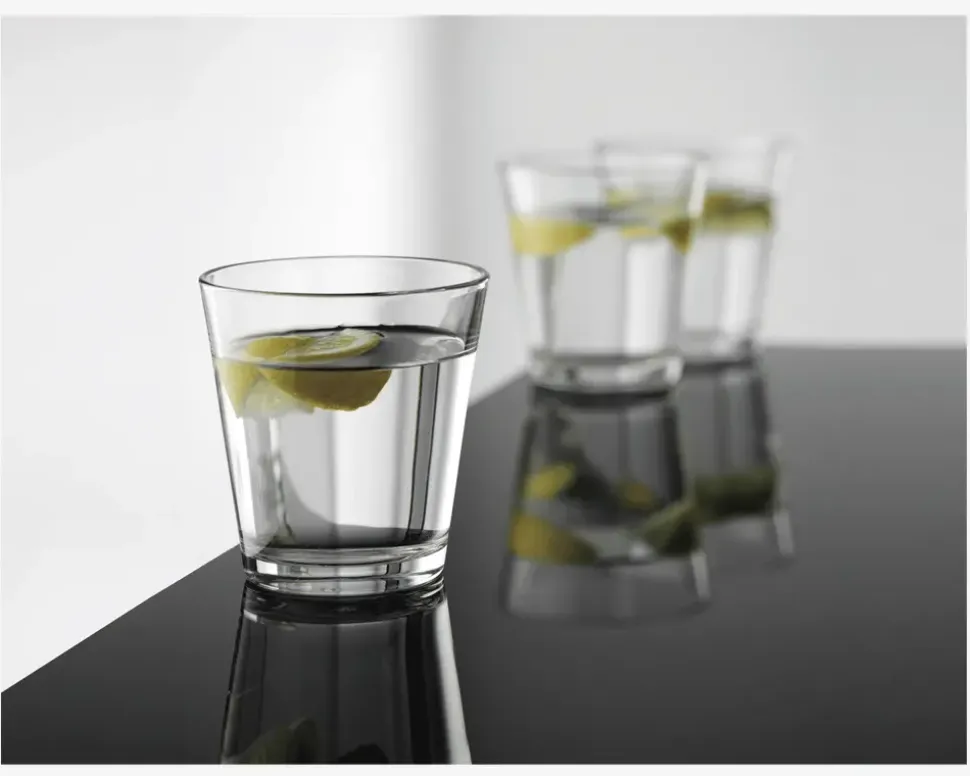 Vandglas Lav 4 Stk.