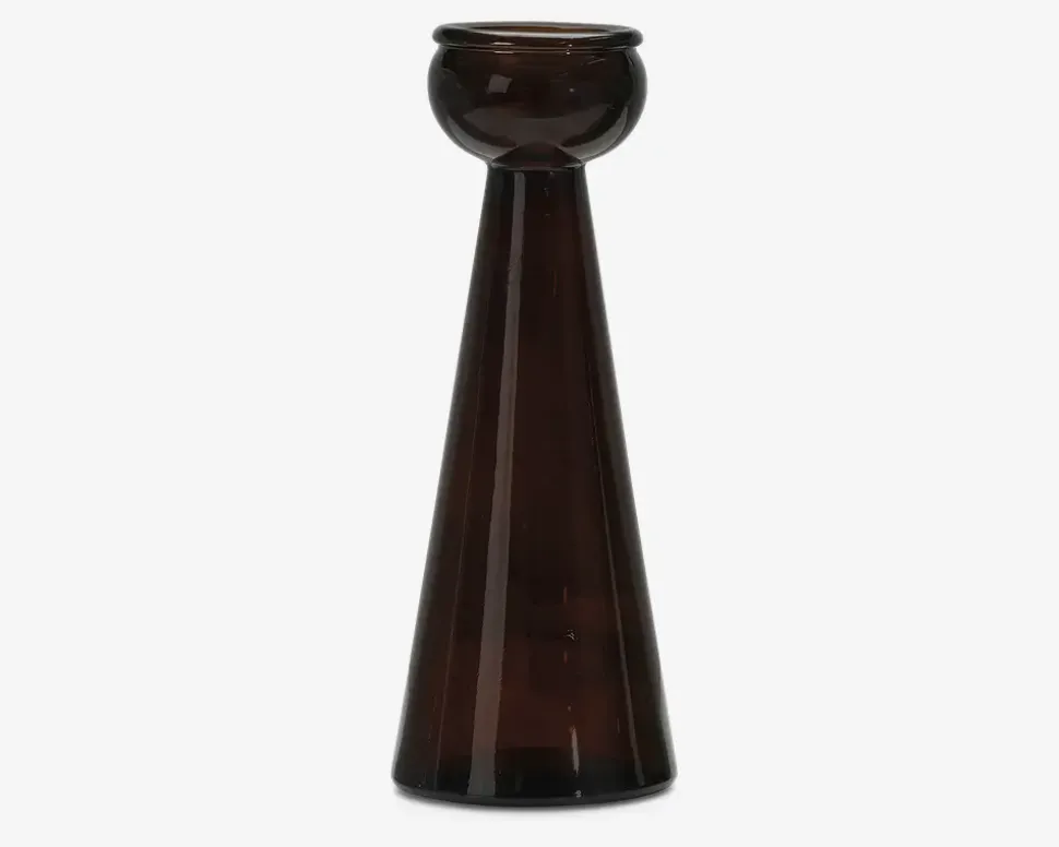 Vase brun H. 40 cm