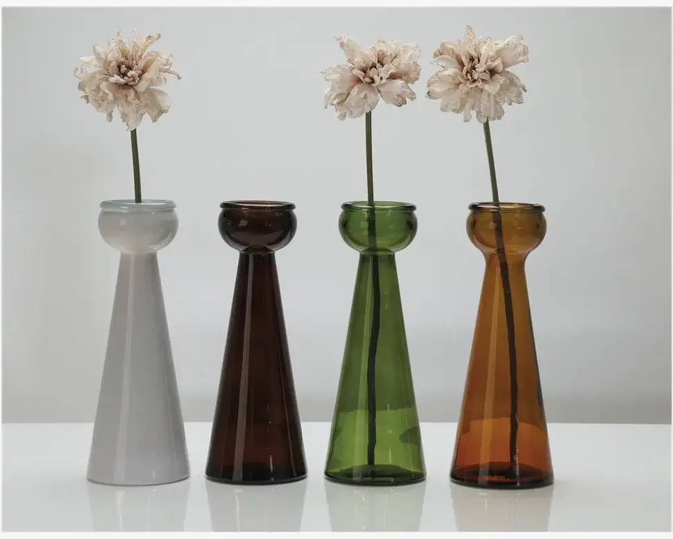 Vase brun H. 40 cm