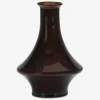 Vase brun H. 28 cm