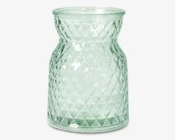 Vase glas aqua Ø.10 x H.14 cm