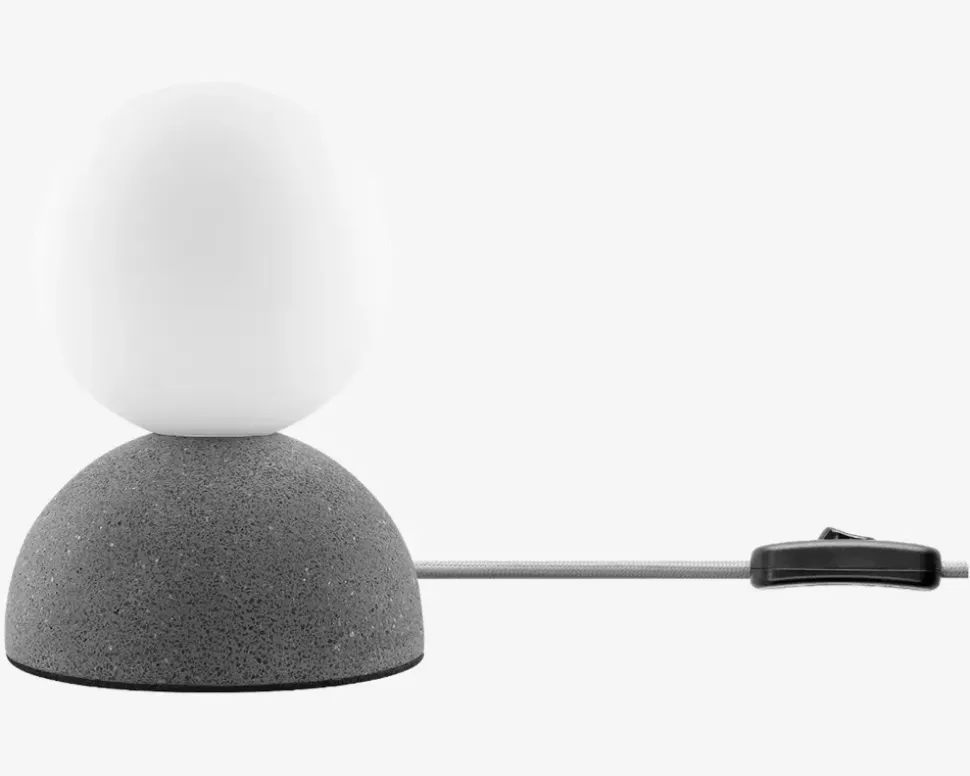 Væg/Bordlampe Moon Grå Ø.10 cm