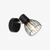 Væglampe Blacky Sort E14