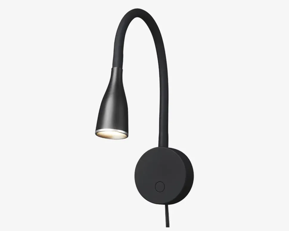 Væglampe Eye LED Sort