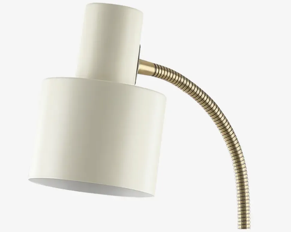 Væglampe Vogue creme klemme H.38 cm