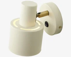 Væglampe Vouge hvid H.16 cm