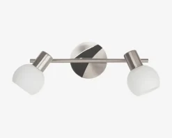 Vægspot Tiara Satin/Hvid