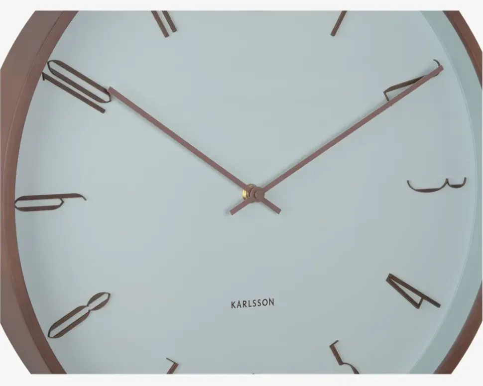 Vægur Scandia blå Ø.40 cm
