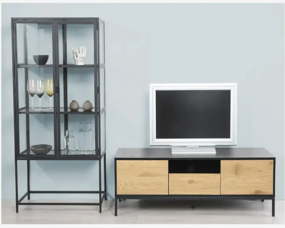 Vitrine Seaford H. 150 cm