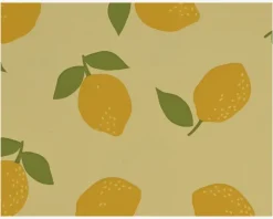 Voksdug citrus B.140x L.240cm
