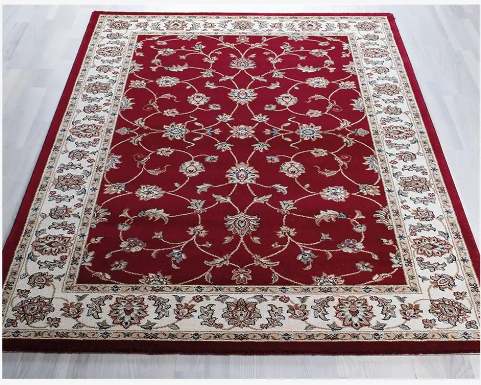 Wilton Flora Rød 160x230 cm